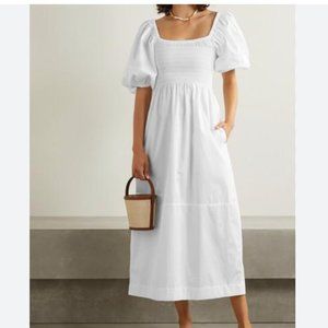 La Ligne daisy dress. Medium, white